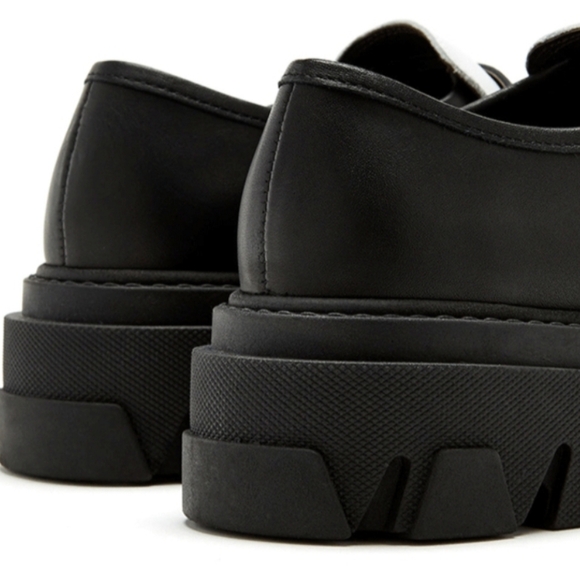 Steve Madden Trifecta size 6 Black & White worn 1x *As seen on Vanderpump Rules* - Picture 2 of 5